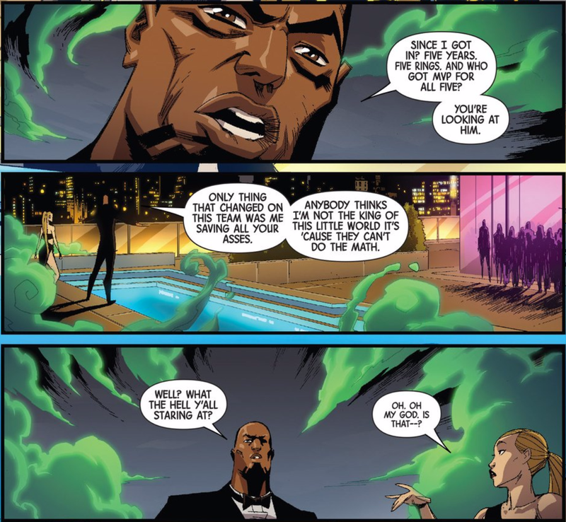 Illustration for article titled A Superpowered Basketball Star Is the Perfect Marvel Superhero for 2016